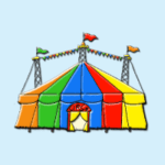 kleurplaten circus