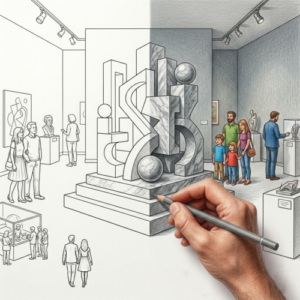 kleurplaat moderne kunst