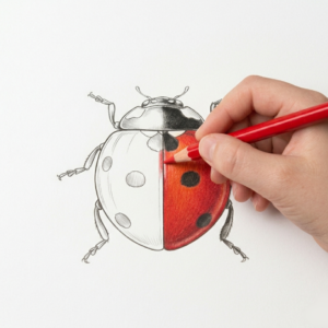 Kleurplaten van insecten